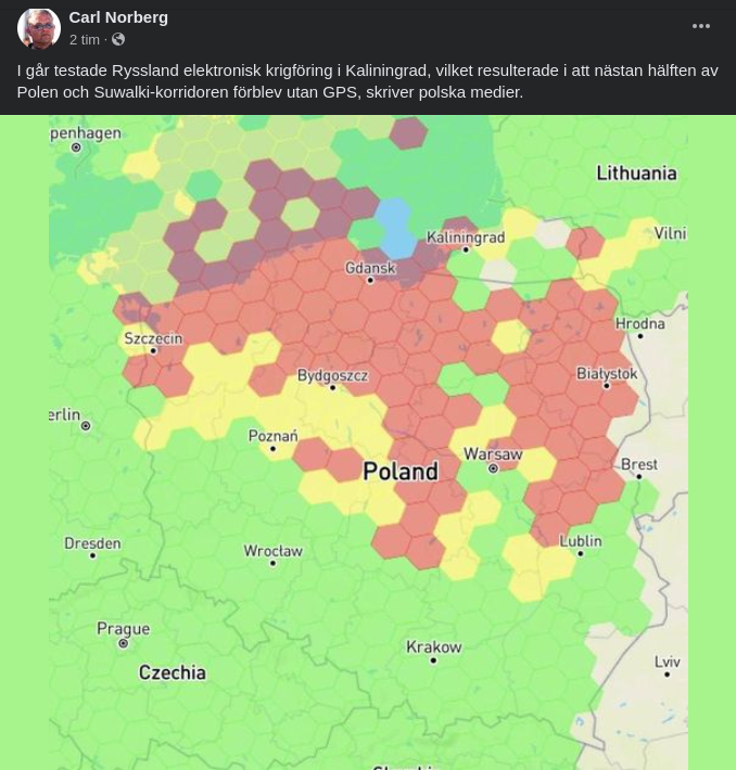 Ryskt Elektronisk Krigföringstest