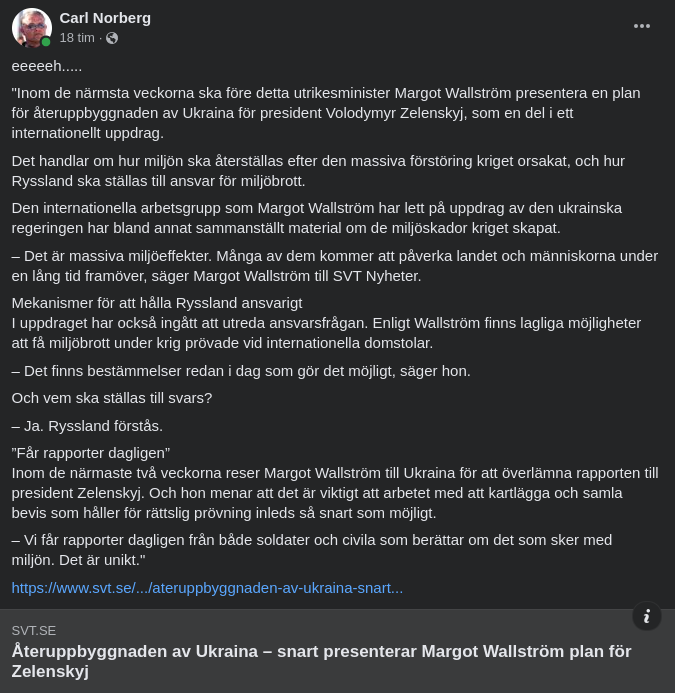 Maggot, Ryska Miljöbrott & Ukrainas Återuppbyggnad