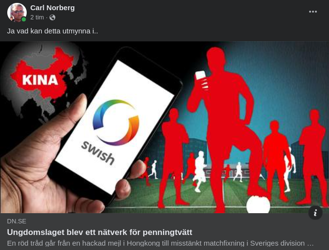 Ungdomslag I Penningtvättnätverk