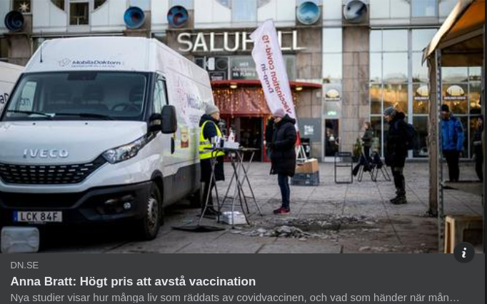 Vaxräddade Liv I DN