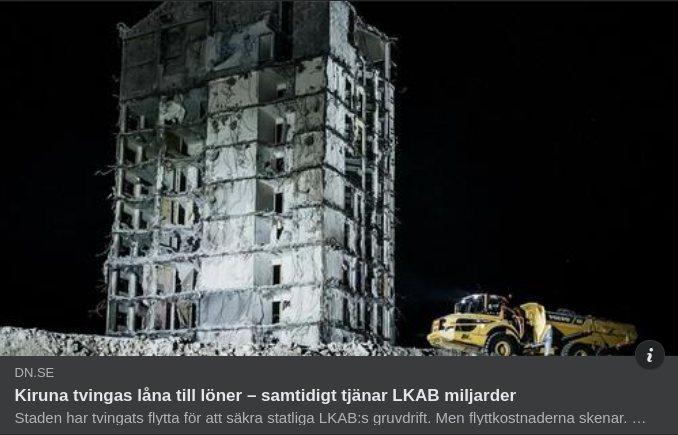 Lönelånande Kiruna & Miljardtjänande LKAB