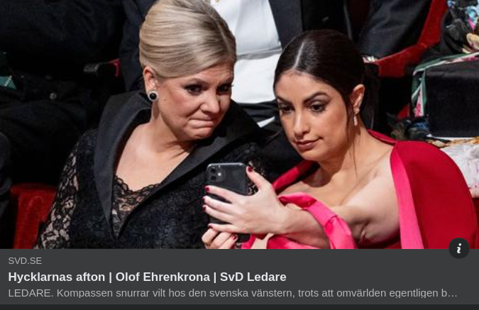 Hycklarafton I SvD
