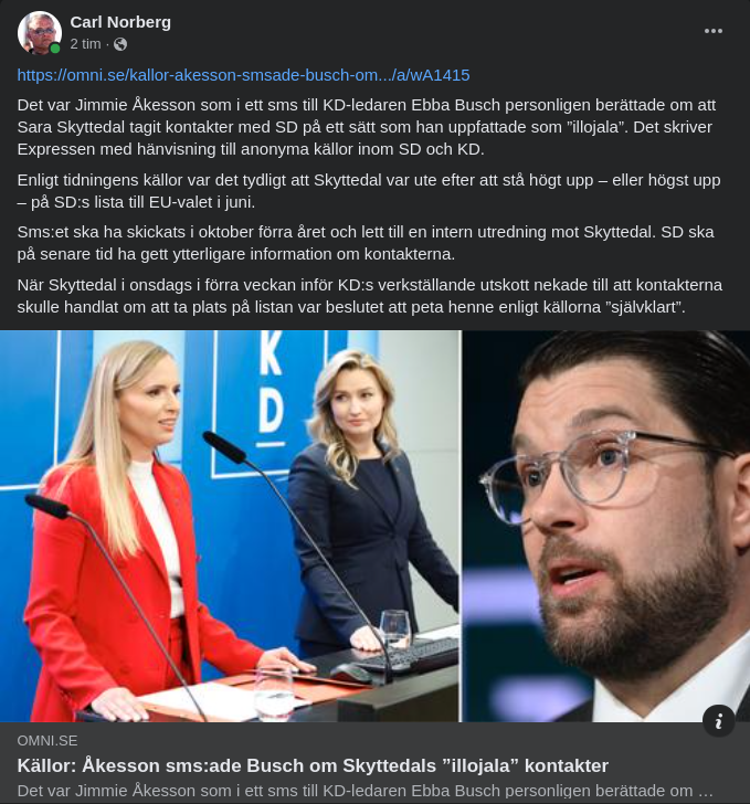 SMS-Golande Åkesson