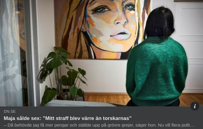 Skattepliktigt Sexsäljande