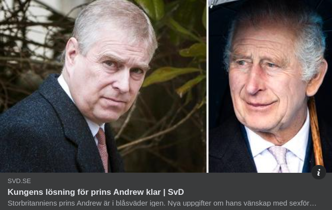 Kungalösning Klar För Prins