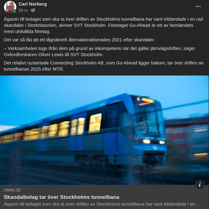 Skandalbolag & Tunnelbanedrift