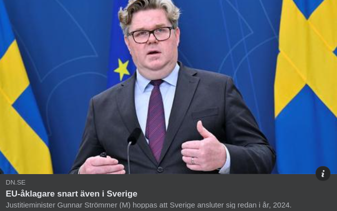 Sverige Möjliggör Att Gå Med I  Eppo