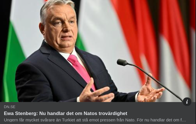 Natos Trovärdighet I DN..