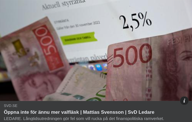 Finanspolitik I SvD..
