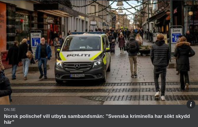 Svensk Kriminalitet I Norge