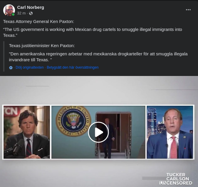 USA:s Regering & Mexikanska Drogkarteller