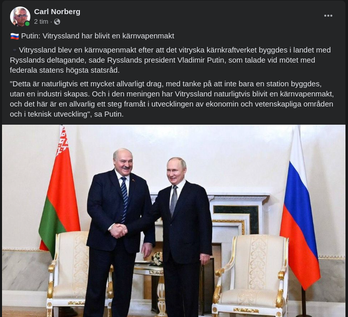 Vitrysk Kärnvapenmakt