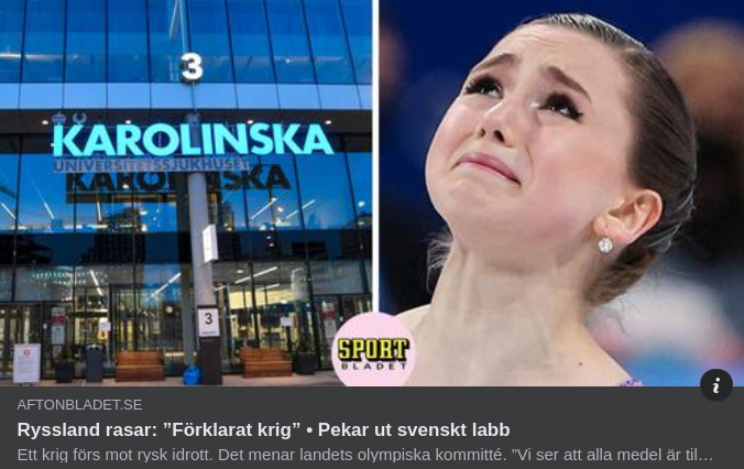 Rysk Ilska Över Svenskt Labb