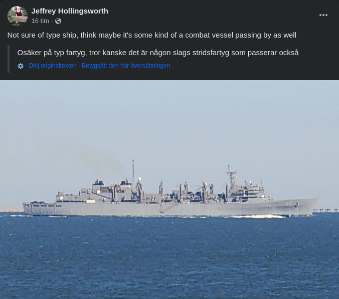 Något Slags Krigsskepp