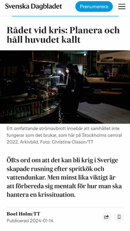Mentalt Viktigt I SvD