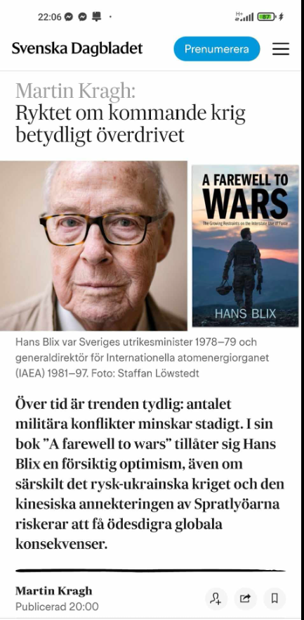 Betydligt Överdrivet Krigsrykte