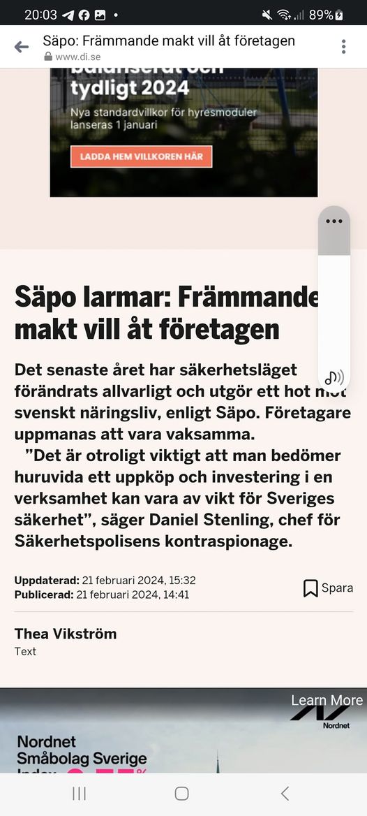 Svensk Säkerhet & Företagsverksamhet
