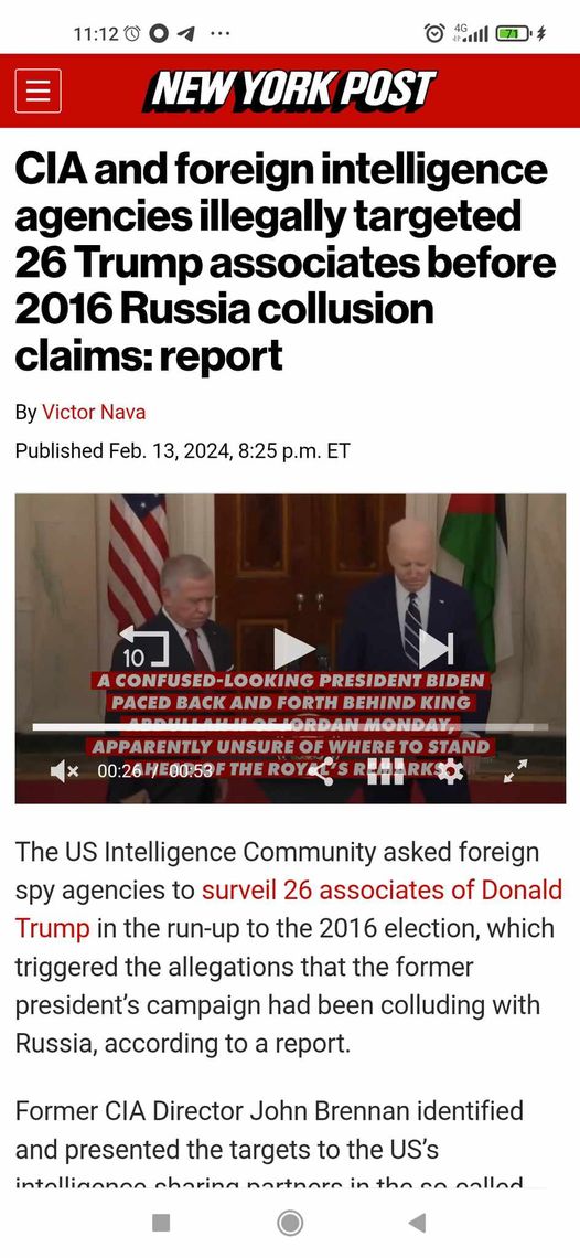 Underrättelsetjänstsövervakade Trump-Associerade