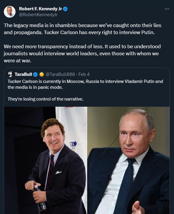 Kennedy Om Kollapsande Media