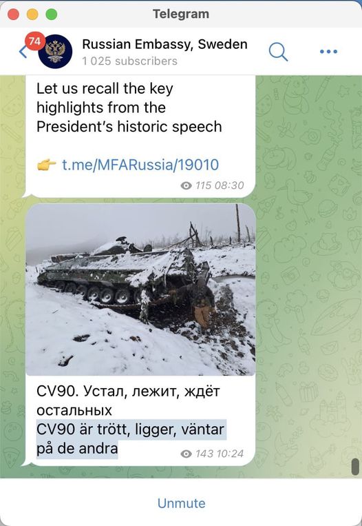 Trött & Väntandes CV90