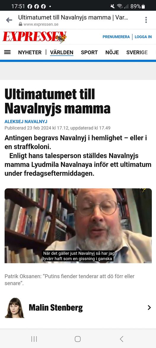 Begravningsultimatum