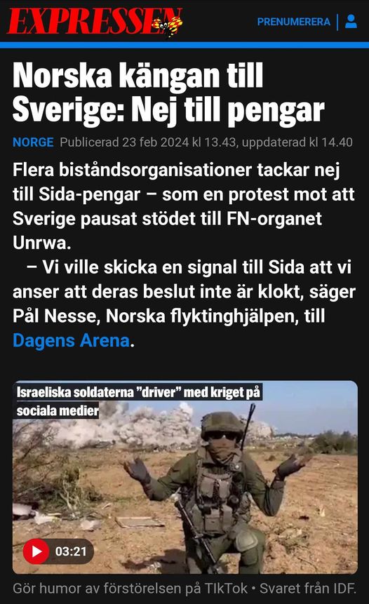 Norskt Nej Till Sida-Pengar