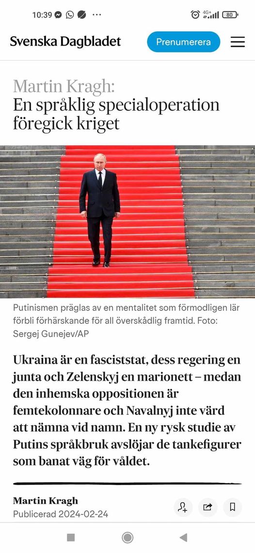 Språklig Specialoperation