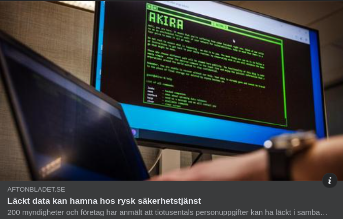 Läckt Data Hos Rysk Säkerhetstjänst?..