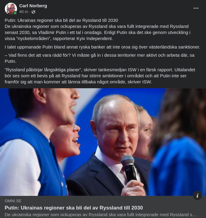 Långsiktigt Ryssland