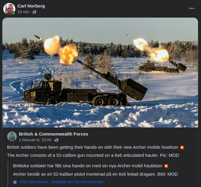 Brittiskt Hanterade Archers