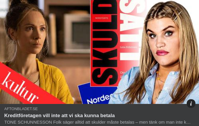 Skuldsatt I Aftonslasket