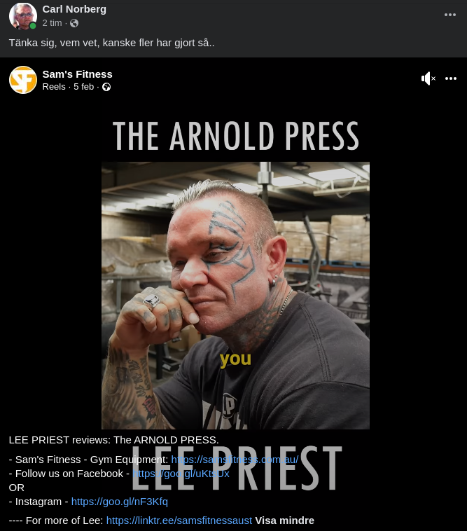 Lee Priest & Arnold Press