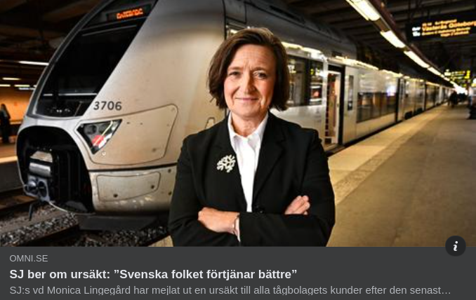 SJ:s VD Ursäktar