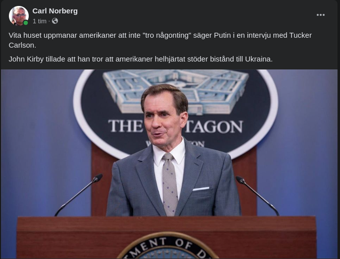 Tro Inte På Vad Putin Säger