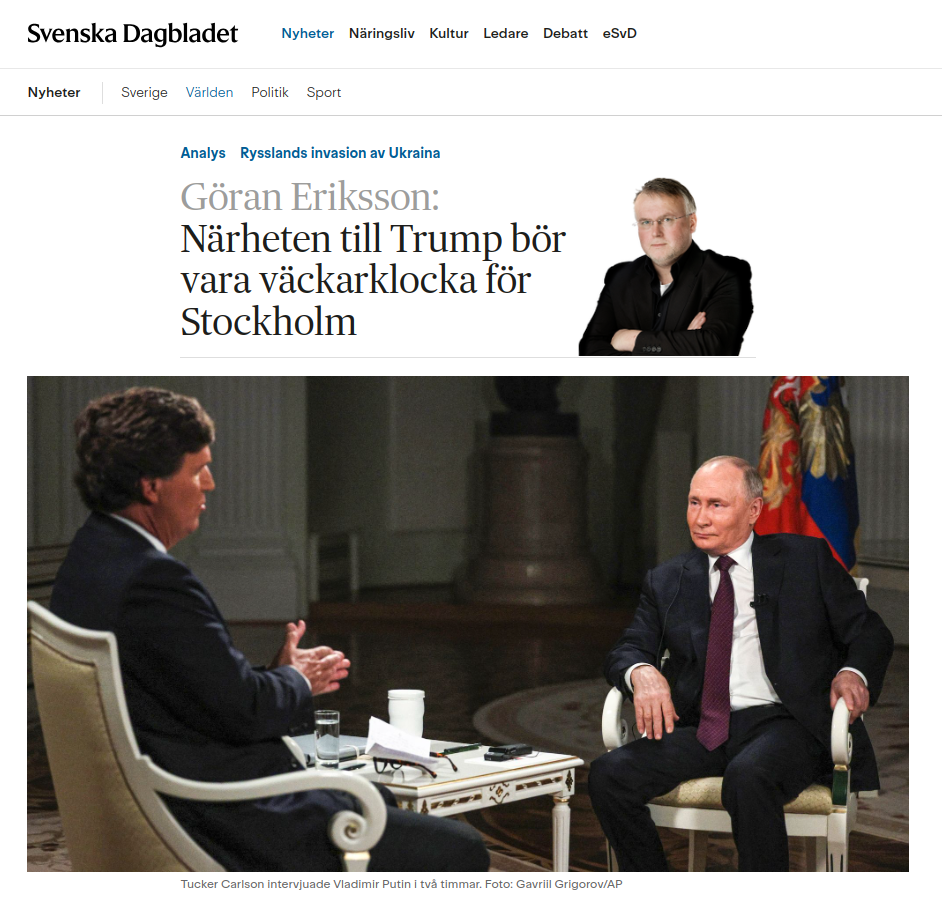 Bråttom I Stockholm..