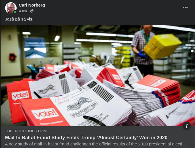 Nästan Säkert Trump-Vinst