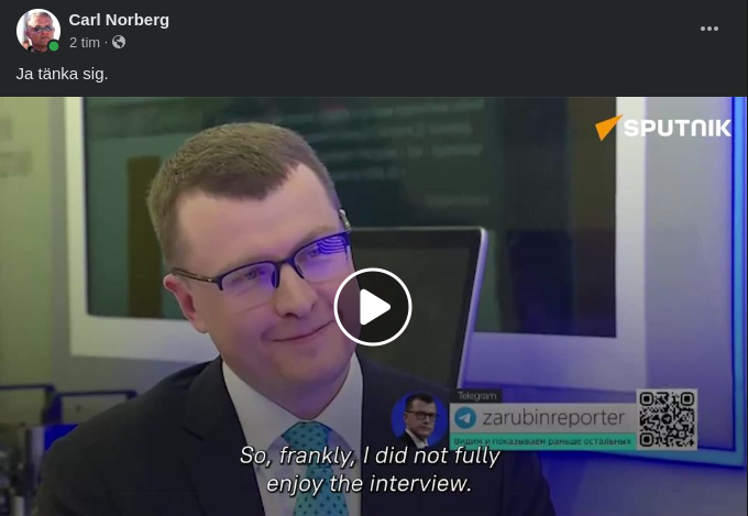 Putin Om Tucker-Intervju