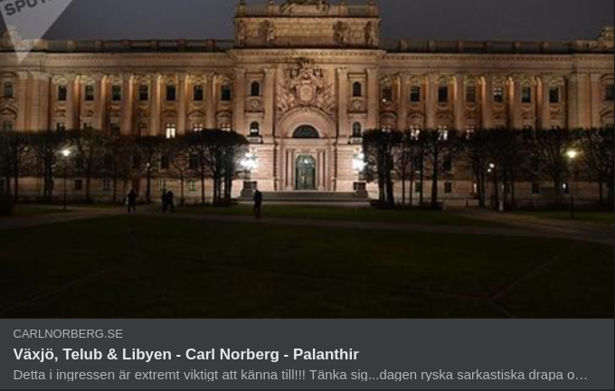 Växjö, Telub & Libyen