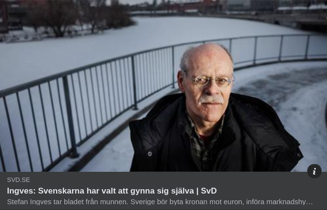 Ingves & Självgynnande Svenskar