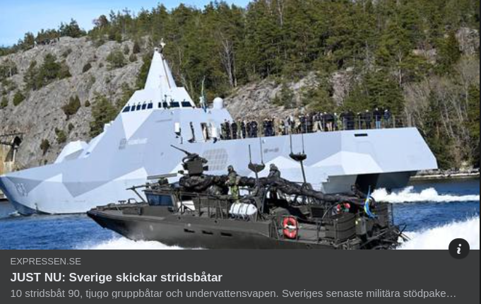 Militärt Stödpaketsinnehåll