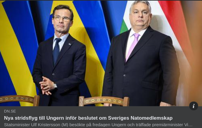 Fyra JAS & Ett Nato-Medlemskap