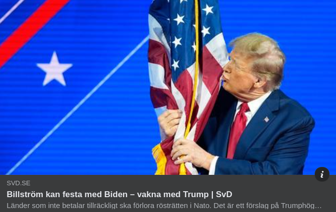 Möjligt Festuppvaknande I SvD