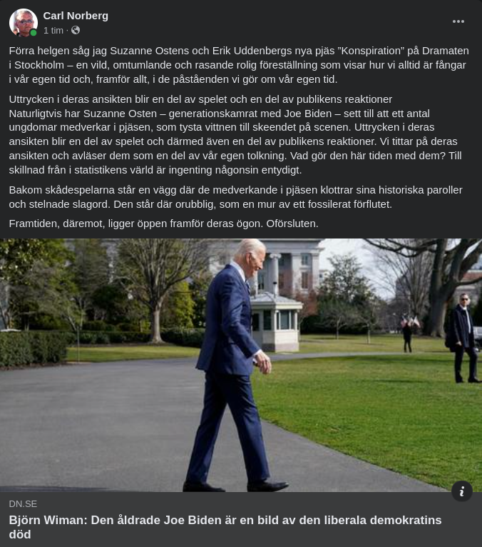 Sett På Dramaten I DN