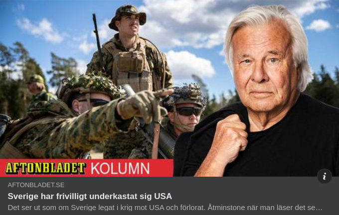 USA-Underkastat Sverige