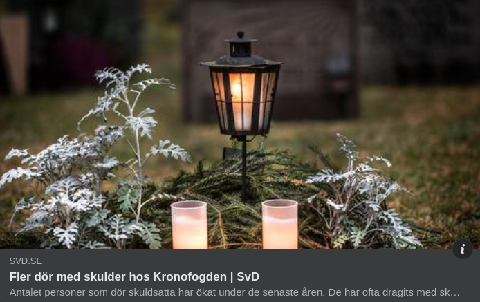 Skuldsatt In I Döden