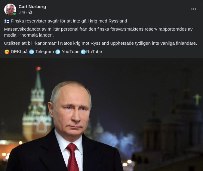 Finska Reservistavgångar