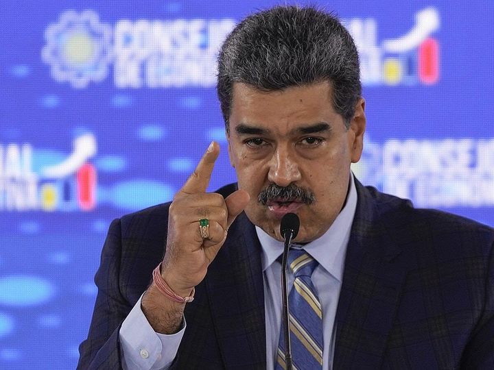 Maduro Varnar För Amerikansk Våldsvåg I Venezuela