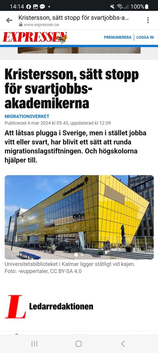 Svartjobbsakademiker