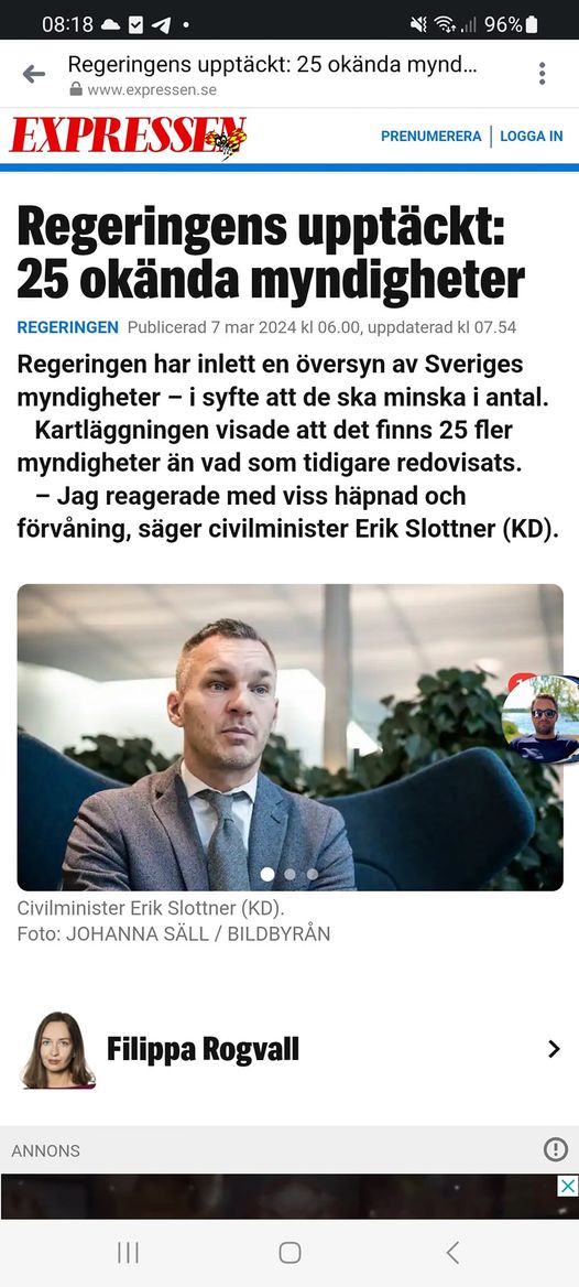 25 Okända Myndigheter Upptäckta Av Regeringen