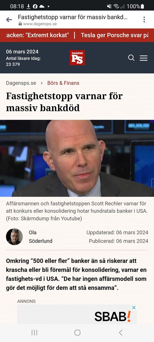 Varning För Massiv Bankdöd